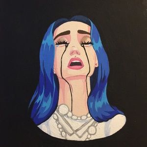 BILLIE EILISH PAINTING